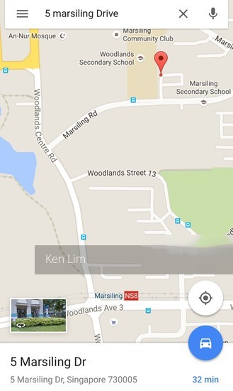 Blk 5 MARSILING DRIVE (Woodlands), HDB 4 Rooms #116976482